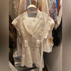 Zimmerman white vacation dress